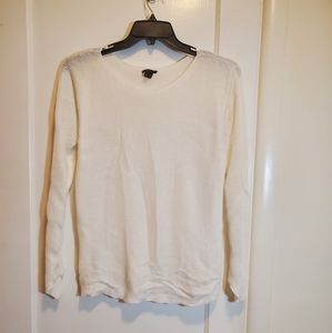 Theory long sleeve linen sweater